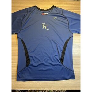 Nike MLB Kansas City Royals Baseball Youth‎ Medium 12/14 Blue